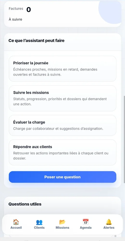 Assistant métier