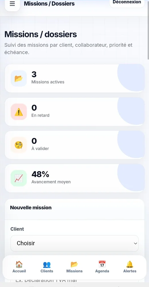 Missions Kabsuite
