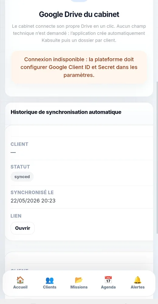Google Drive et stockage cloud